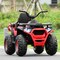 12 V Kids Electric Four Wheeler with 2 Powerful Drive Motors and Wear-Resistant Wheels